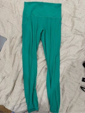 lululemon athletica Teal High-Waist Leggings